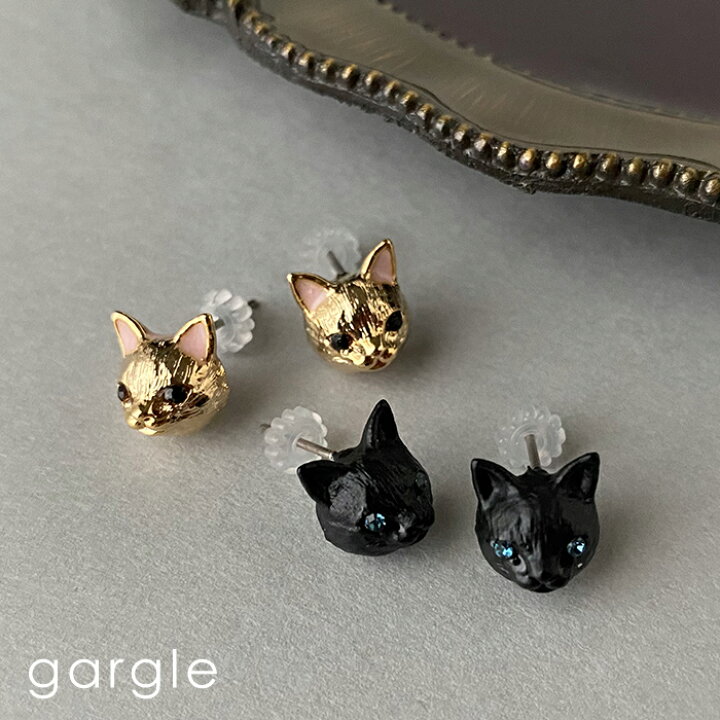 楽天市場】全品対象クーポン配布中！ ピアス 猫 ネコ ねこ gargle 