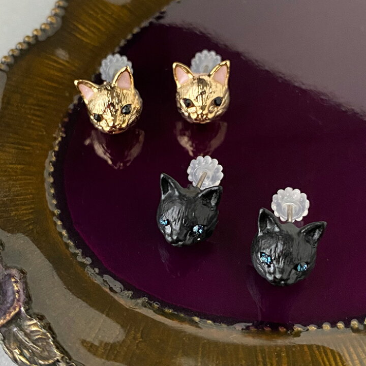 楽天市場】全品対象クーポン配布中！ ピアス 猫 ネコ ねこ gargle 