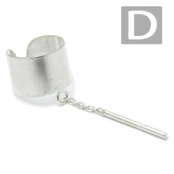 シルバーイヤーカフ片耳用SILVER925イヤーアクセ1点売り