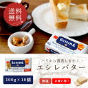 【送料無料・10個セット】エシレ 無塩バター 100g×10個セット｜AOP認証 フランス産 発酵バター 殺菌乳｜ブロックタイ…
