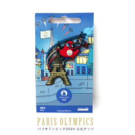 2024 パリオリンピック ピンバッジ2 オフィシャルグッズ パリ限定