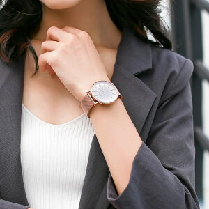 『最大20%OFFクーポン』GUOU レディース 腕時計 時計 日本製ムーヴメント ラッピング無料 かわいい おしゃれ ピンクゴールドケース カジュアル 可愛い 母の日 誕生日 彼女 プレゼント クリスマ