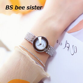 『 時計のプレゼントを贈る 』BS bee sister 腕時計 時計 レディース 女性用 ウォッチ クリスタル ガラスカット アクセサリー ラッピング無料 かわいい おしゃれ ゴールド ブレスレット 旅行 イベント カジュアル 丸い 円形 fa1198