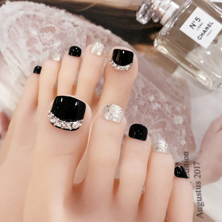 注文後の変更キャンセル返品 つけ爪 Diy デコネイルコレクション 足用 フット かわいい ネイル