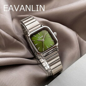 Eavanlin レディース 腕時計 時計 おしゃれ エレガント カジュアル 仕事用 スクエア クォーツ