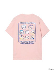 【ちいかわ】発泡プリント ピースサイン Tシャツ