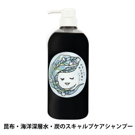 フェルミナ FERMINA 利尻こんぶ 海洋深層水 シャンプー 本体 700ml スキャルプケア 昆布 炭 泥 頭皮ケア 吸着