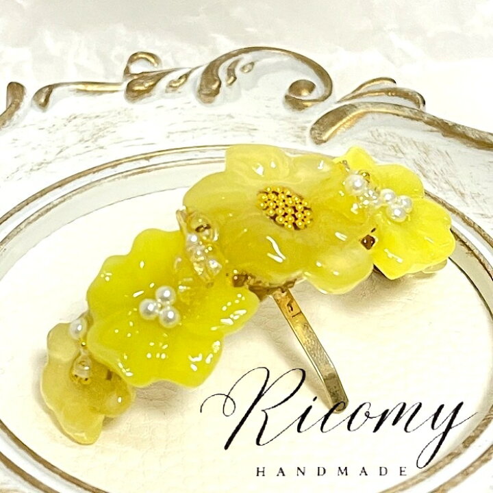 楽天市場】【50％OFFクーポン】ハンドメイド ポニーフック ヘアゴム 