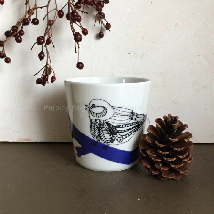 楽天市場】【USED】 marimekko PAKKANEN ラテマグ マリメッコ 