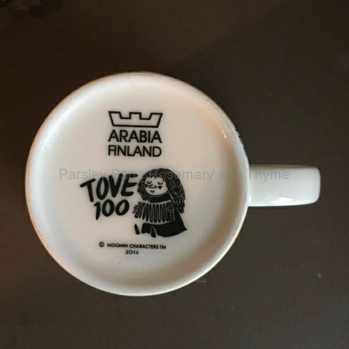 楽天市場】ARABIA moominmug tove100 マグカップ メガネあり アラビア 