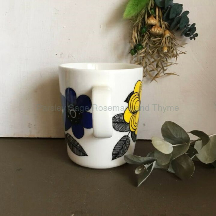 楽天市場】marimekko kestit ストックマン限定 マグカップ イエロー 