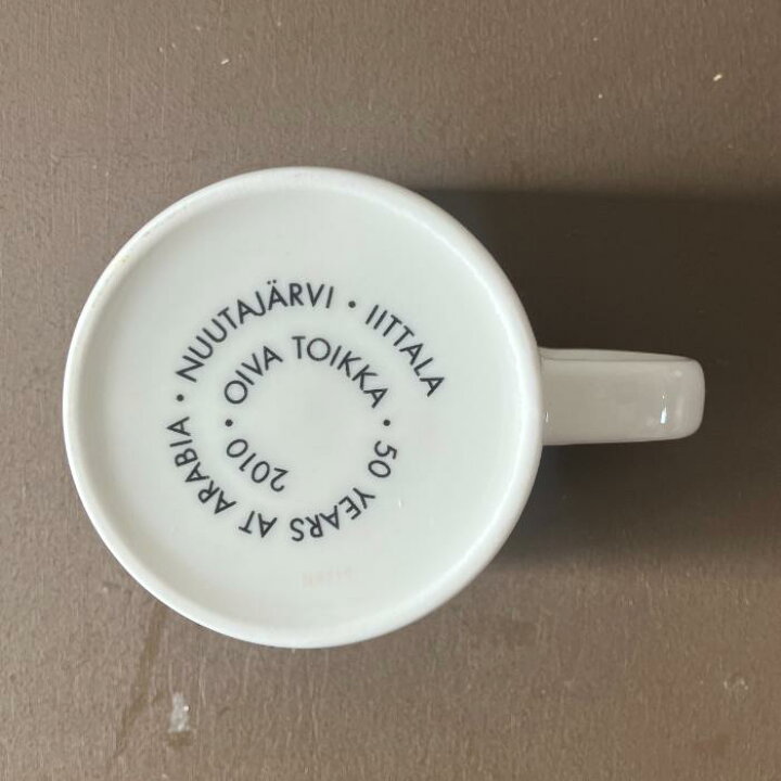 楽天市場】iittala Oiva Toikka バードマグ グレー 50周年記念 