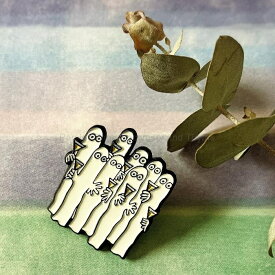 moomin ニョロニョロ ピンズ フィンランド バッジ バッヂ ピンバッジ ラペルピン ピンズ ピンブローチ ムーミン ムーミン雑貨 ムーミングッズ アクセサリー 服飾小物 ファッション コレクション KIPPIS 乾杯 キッピス お祝い