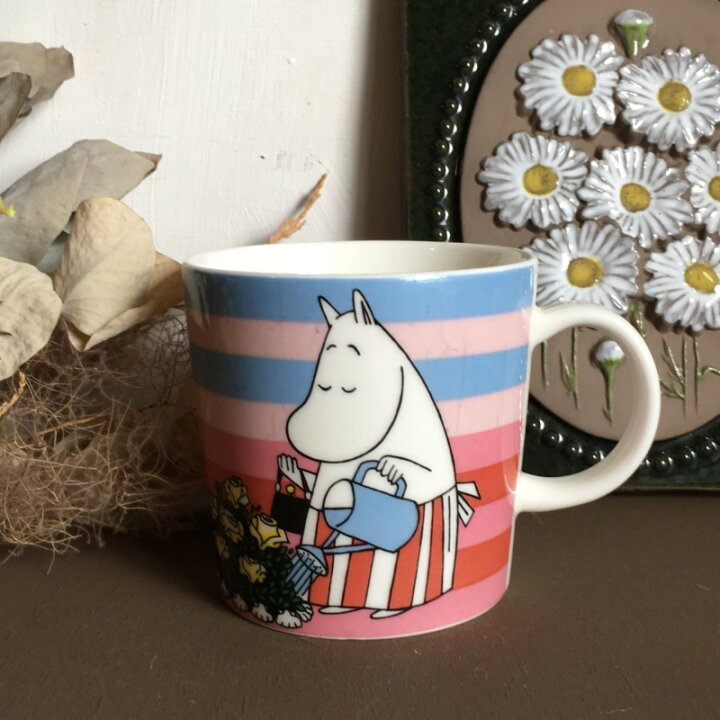 楽天市場】【USED】 ARABIA moominmug サマーマグ2010 ROSE GARDEN 