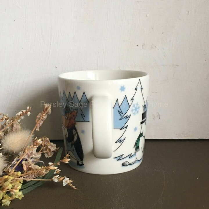 楽天市場】【USED】 ARABIA moominmug ウインターマグ2013 森の 