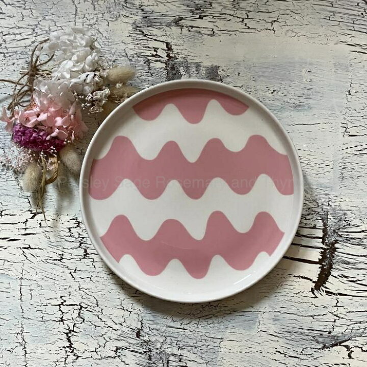 楽天市場】marimekko × K-citymarket LOKKI ラウンド プレート ピンク 