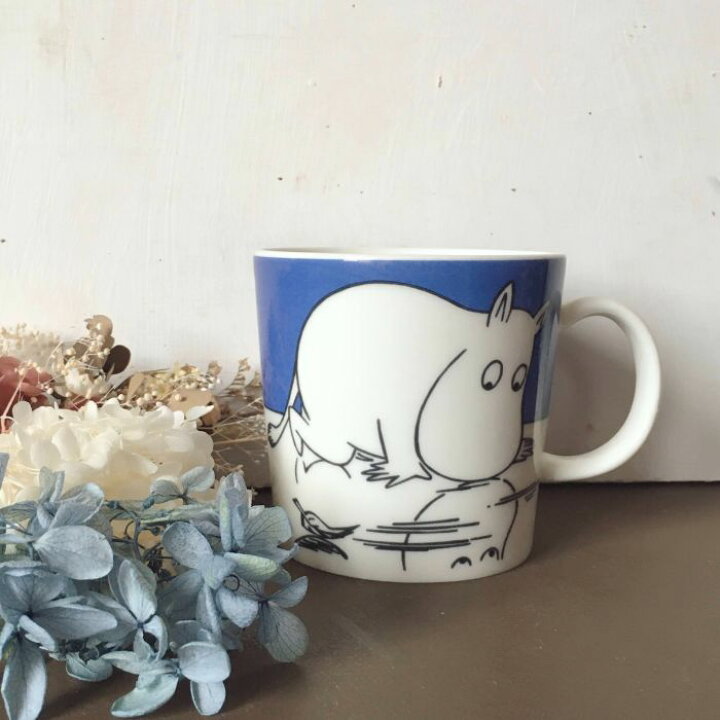 楽天市場】【USED】 ARABIA moominmug マグカップ Moomintroll on ice 