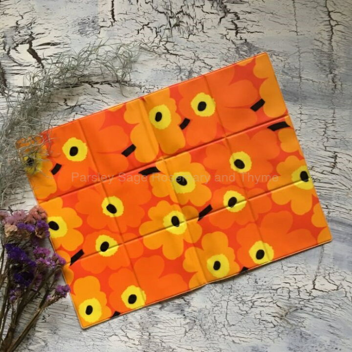 楽天市場】marimekko unikko オイルクロス ランチョンマット 