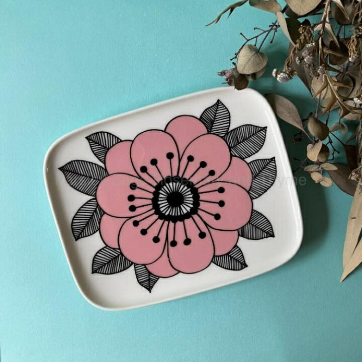 楽天市場】【USED】marimekko kestit ピンク プレート マリメッコ 
