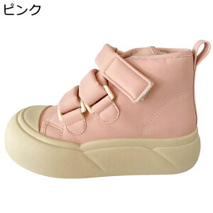 厚底 レディース スニーカー ベルクロ ボア付き お洒落 クッション性 身長アップ スノーシューズ ハイカット 厚手 ウォーキングシューズ 防滑 軽量 防寒 柔らかい コンフォート 雪用 お出か