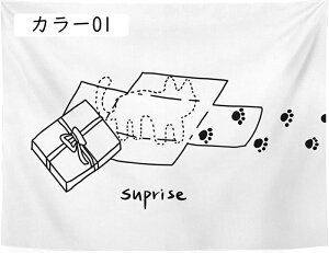 タペストリー 北欧 100x75cmA 線画 英字 シンプル モダン おしゃれ壁掛け インテリア 気分転換 ファブリック装飾品 簡約 モダン 多機能 マルチカバー ビーチタオル テーブルクロス のれん