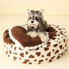 ペットクッション ペット マット ふわふわ あったか 犬マット 丸型 ペットベッド 洗える 可愛い 保温布団 小中大型犬用 柔らかい ぐっすり眠る スタイル1 快適 寒さ対策 ペット用ソファー カラー