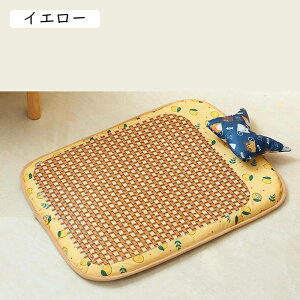 犬 ベッド やんわり おもちゃ付 ペットベッド 猫 ベッド ござ 夏用 ペットマット クール 涼しい 滑りにくい裏生地 室内 お手入れ簡単 耐え噛み 大型猫 中型犬用 枕付き 藤 ペット用寝袋 スク