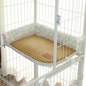 ペットベッド 夏用 夏ござ ペットマット ペットソファ 涼しい 冷感ベッド 犬用べっど 猫のベッド 枕付き 滑りにくい裏生地 両用 お手入れ簡単 柔らかい 気持ちよくリラックス クール やんわ