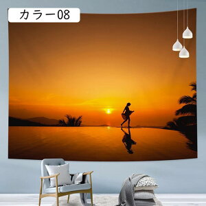 タペストリー ボタニカル 北欧 おしゃれ ナチュラル シンプル 植物 壁掛け 大判 インテリア 模様替え 部屋 壁飾り 窓カーテン 間仕切り カラー オンライン飲み会 背景布 INS風 布ポスター 7