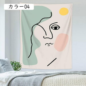 タペストリー 韓国 150*130cm おしゃれ シンプル 可愛い 壁掛け 大判 北欧壁掛け モダン ウォールアート ベッドサイド 飾り物 ファブリックポスター インテリア 雑貨 窓 カーテン カラー