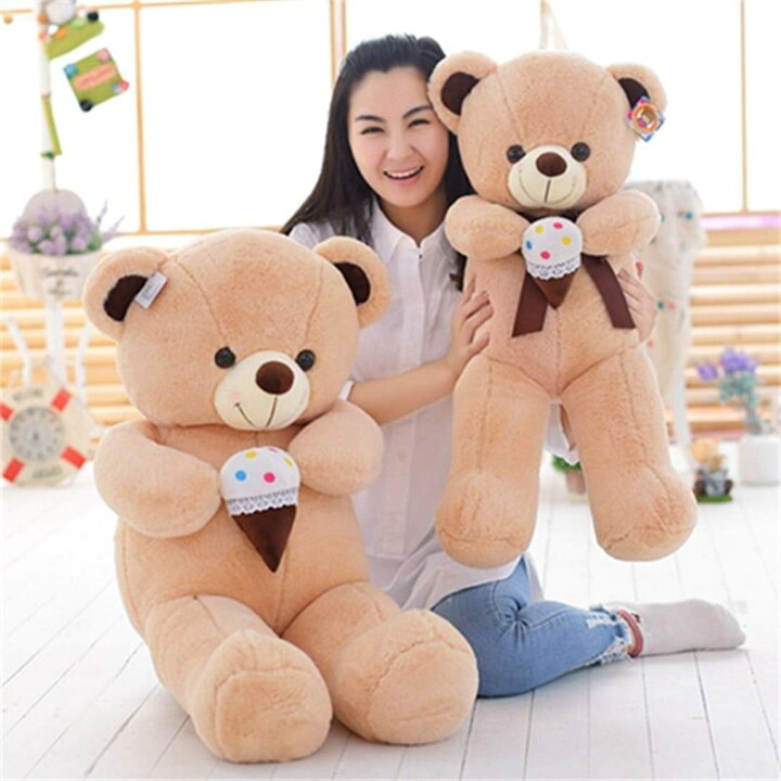 くまぬいぐるみ ふんわりスマイルくまさん抱き枕 くま 茶色(大)|くまぬいぐるみ専門通販 やわらかコレクション 【Auyyhui】ぬいぐるみ クマ テディベア 抱きまくら 抱き枕 おもちゃ ブラウン 縫い包み ふわふわ 柔らかい 抱き心地良い