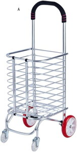 買い物カート ショッピングカート ショッピングキャリー ショッピングカートショッピングトロリーポータブル折りたたみショッピングカートクリエイティブショッピングディッシュ小型カ