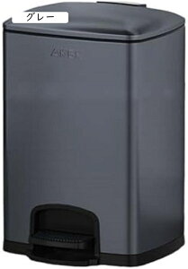 ゴミ箱 ふた付き 12L ダストボックス 角型 ペダル式 ごみ箱 スリム おしゃれ 抗菌 消臭 密閉 音無し 部屋 スチール トイレ 浴室 オフィス用 キッチン リビングルーム