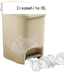 ペダルゴミ箱、フットペダル付きゴミ箱 フットペダル付きゴミ箱汚れにくいゴミ箱 |キッチン ゴミ箱 家庭用 見た目良い 防臭 リビング 浴室用 大容量 足踏み式 蓋付きゴミ箱 防水 かがむ必