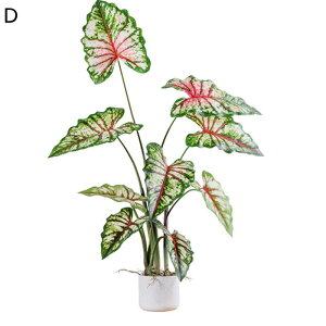 熱帯観葉樹 フェイクグリーン 100cm リアル 人工観葉植物 1M 熱帯の木 インテリアグリーン 大型緑葉 人工植物装飾 観葉樹 本物そっくり お世話不要 室内装飾 自然な雰囲気 枯れないグリーン