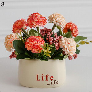 造花セット 造花インテリア 花束 アジサイ コスモス マーガレット バラ 枯れない花 装飾花 観葉植物 リアル 本物そっくり 花瓶付き 害虫駆除不要 おしゃれ 部屋 玄関 お見舞い インテリア