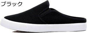 スリッポンシューズ かかとなし キャンバス サボサンダル スリッポン スニーカー メンズ カジュアル フラット シューズ かかとなし サイドゴア デッキシューズ ドライビングシューズ スリ