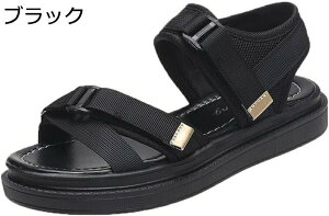 スニーカーサンダル レディース フラットヒール 韓国風 厚底 カジュアル ファッション 柔らかい クッション性 3.5cm 通気性 軽便 ファッション キレイめ 美脚効果 マジックテープ 便利 オーペ