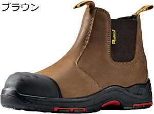 あんぜん靴 サイドゴア レザー 本革 作業靴スニ一カ一 メンズ ハイカット セーフティブーツ 鋼製先芯 防刺し 製造 軽工業 屋内作業 滑り止め 透気性 安定感 軽い 柔軟性 痛くない 春夏秋冬