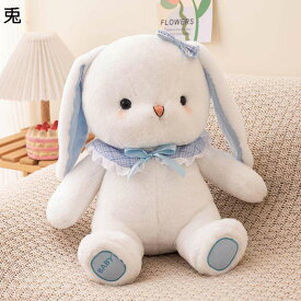 ウサギ抱き枕 ぬいぐるみ ロリータ仮装 昼寝枕 添い寝枕 動物 人形 すやすや寝る ごろ寝 癒し 雰囲気作り 可愛い 高弾力 やわらかい 洗える 子供 彼女彼氏へ ギフト お祝い コスプレ 変装 バースデー