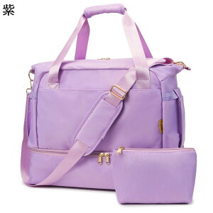 トラベルバッグ 旅行カバン 2way 親子set スポーツバッグ 大容量 2泊3日 一泊二日 シューズ収納付き 防水加工 丈夫 手提げ 肩掛け 小物整理 運動用 メンズ レディース トレーニング ヨガ ジム