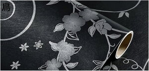 目隠しフィルム 真っ黒シート 外から見えない 花柄 防犯フィルム 水で接着 窓用フィルム 断熱シート 静電吸着 貼り直し可能 無接着剤 暑さ対策遮熱 紫外線カット 目隠し 外から見えない お