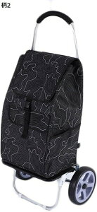 ショッピングキャリー 買い物カート 2輪カート おしゃれ 防水バッグ 多機能 大容量 軽量 折りたたみ 運搬簡単 コンパクト ポータブル 階段登り簡単 耐荷重 キャリーカート ショッピング 旅