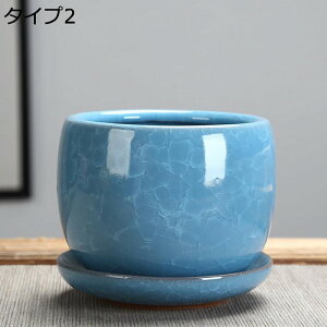 サボテン鉢 小型植木鉢 受け皿付き 室内用プランター 北欧風 セラミック 陶器鉢 多肉容器 鉢植え プランター 穴あけ 通気性がよい ガーデン用品 排水孔付き オフィスの飾り タイプ1 軽い 土