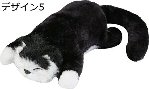 リアル ぬいぐるみ ねこ 抱きまくら 昼寝枕 A 猫 洗える うつぶせ姿 電動 かわいい キュート 癒し系 柔らかい 居眠り 病院 暖かい こどもの日 ベッドルーム 退職祝い 独り暮らし 贈り物 スト
