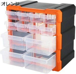 引き出しPP + PS部品収納ボックス 複数コンパートメントスロットハードウェアボックスオーガナイザー クラフトキャビネットツールコンポーネントコンテナ