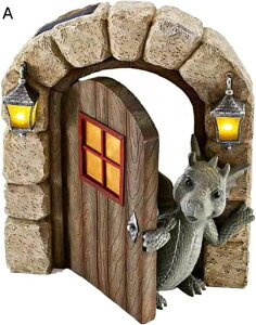 ガーデニング 置物 彫刻 ドラゴン 樹脂ガーデン オブジェ アンティーク 雑貨, 置物 ガーデン ドラゴン 彫像ガーデンオーナメント置物 アンティーク 雑貨 屋外装飾装飾品素敵な,庭 ドラゴン