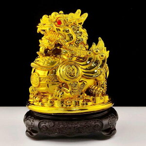 貔貅 ヒキュウ 置物 風水グッズ 招財 開運祈願 金運アップ 招福 昇運 財運 金運祈願 運気アップ 動物 樹脂製 風水アイテム 鎮宅 商売繁盛 厄除け お守り 金運 お礼 インテリア 贈り物 プレゼ