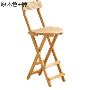 折りたたみスツール 折畳み メッシュ カウンターチェア 高い椅子 足置き 背もたれ 通気 夏 天然素材 ハイチェア バーチェア 室内 室外 リビング 喫茶店 ダイニングチェア 軽量 コンパクト収