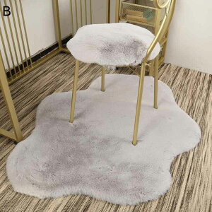 カーペット ラグ 不規則 シャギー ファー チェアマット 足元マット 厚手 低反発 速乾 耐磨耗性 掃除易い 玄関 脱衣所 廊下 出窓 可愛い おしゃれ ベッドサイド リビングルーム 70x90 110x90